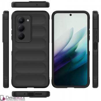 Magic Shield guminis dėklas su kameros apsauga - juodas (Xiaomi Redmi 15 4G) Magic Shield guminis dėklas su kameros apsauga - juodas (Xiaomi Redmi 15 4G)